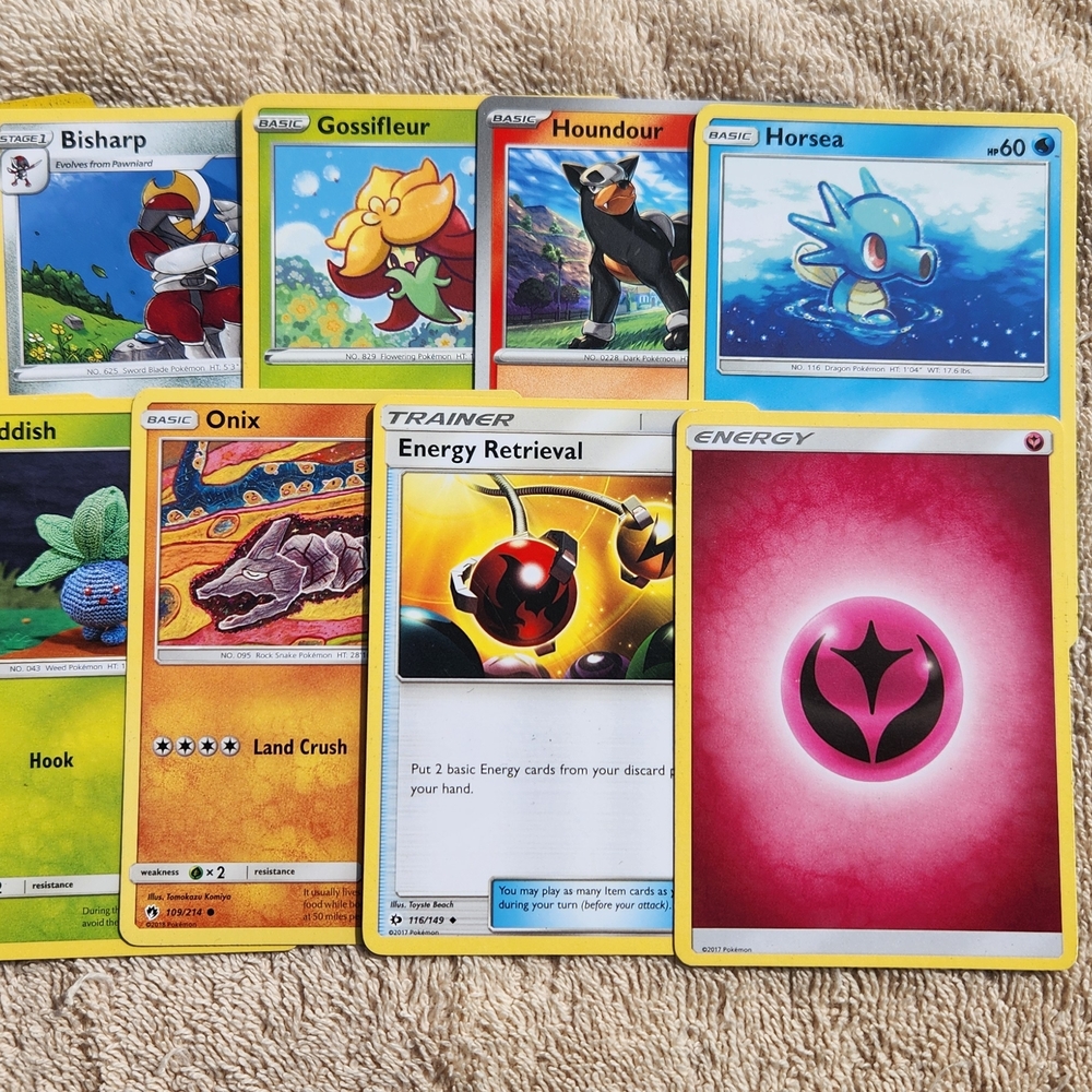 Pokemon Multicolor Card Game Set with Fairy Energy